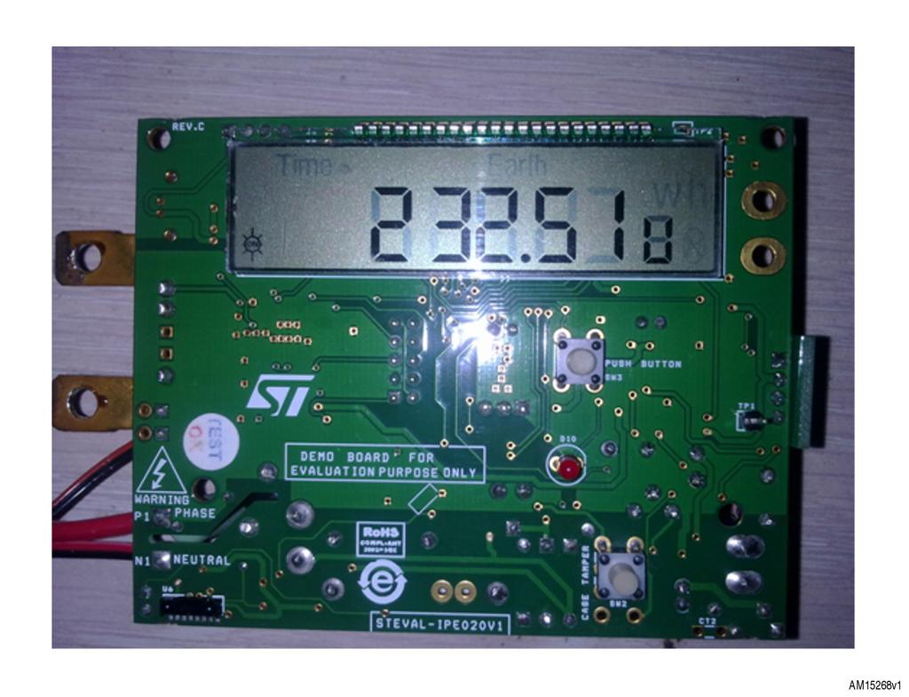 User manual STEVAL-IPE020V1: ST energy meter application based on the Android platform Introduction The ST energy meter application is a user friendly Android based solution based on NFC technology
