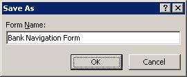 Close up the Navigation Form by right-clicking again on the name of the form and choosing Close.