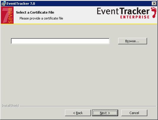 Figure 88 Certificate file 5 Click the Browse button.