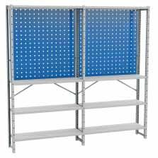 Storage System Combinations 100/30/200-8 C 340 07 008 size mm 3 End frame/open 300 x 2000 830 615-35 8 Shelf+brackets 1000 x 300 852 175-35 2 Perforated panel 949 x 988