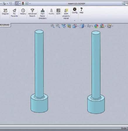 SolidWorks only) Modification is