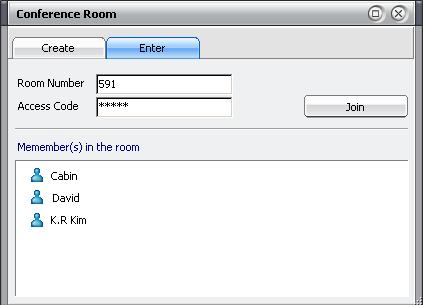 1 Enhanced Conference Room Phontage supports the following Conference Room list functions: All Conference Room List Number Each Conference Room Status Created/Vacant Each Conference Room