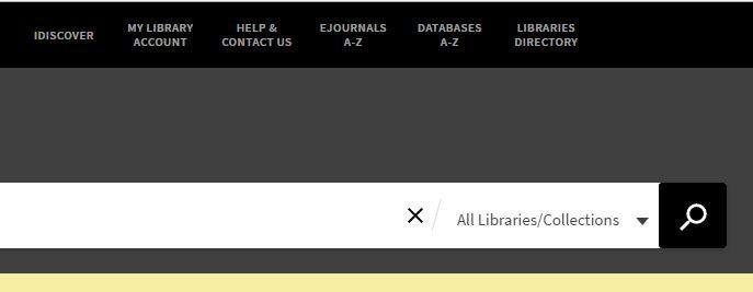 To access the Databases listing select the eresources and ejournals page link that is embedded in the text on the Online