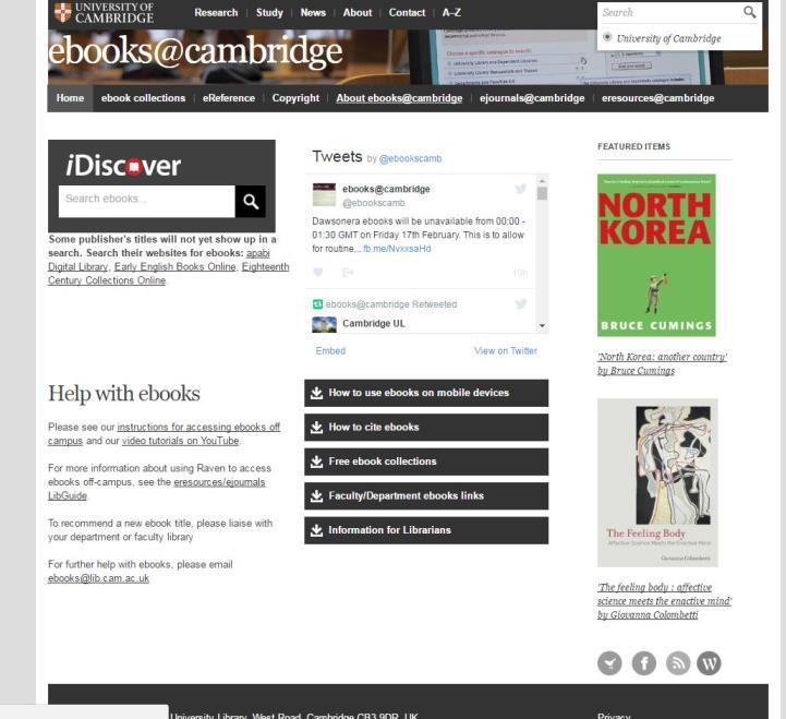 QO7 and E-BOOK REMEMBER: You must be logged into idiscover to get full-text access. A simple search, with the filter set to ebooks, should find the result.