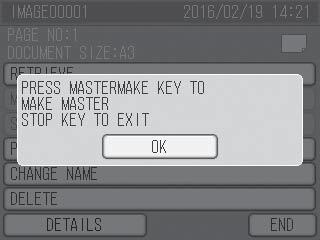 Saving Date in a USB FLASH DRIVE Press the SET key to set Enter JOB.