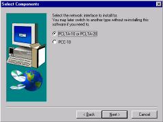 Software License Agreement Figure 15. Select Components Window Figure 16.