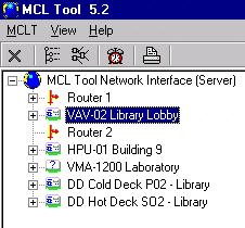Rev 5.3 MCL Tool User s Guide Getting Started TOOLBAR The MCLT Toolbar has five shortcut buttons that provide quick access to commands.