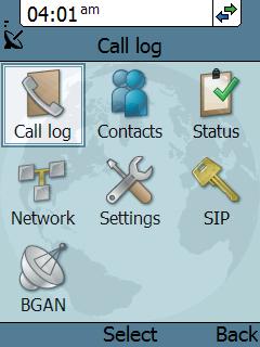 When the IP handset is used with the terminal, it communicates using Internet protocol between the handset and the terminal.