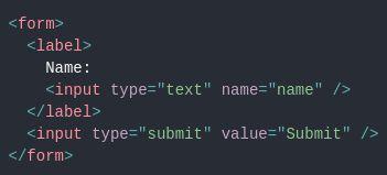 Forms HTML form elements work a little bit differently from other DOM elements in React, because form elements naturally keep some internal state It s convenient to have a JavaScript