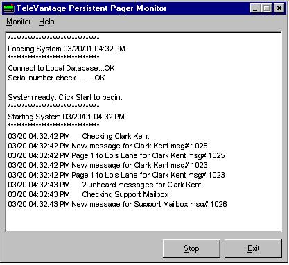 Running the Persistent Pager Running the Persistent Pager Once your agents, mailboxes and shifts are created, you are ready to run the Persistent Pager. To start the Persistent Pager 1.