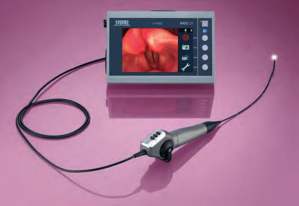CMOS Video Rhino-Laryngoscope with Diameter 2.9 mm The new 2.9 mm CMOS video rhino-laryngoscope further expands the existing CMOS product line. The 2.