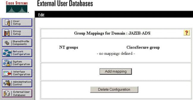 domain to a group on the CSNT RADIUS server, then click Submit.