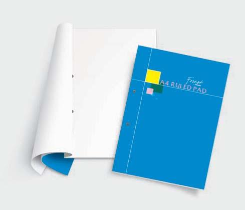 0440 27 Kraft Cover Small Square Exercise Book Quality: 50 gsm woodfree paper CF 7559 60-57559-0 F5 (No.