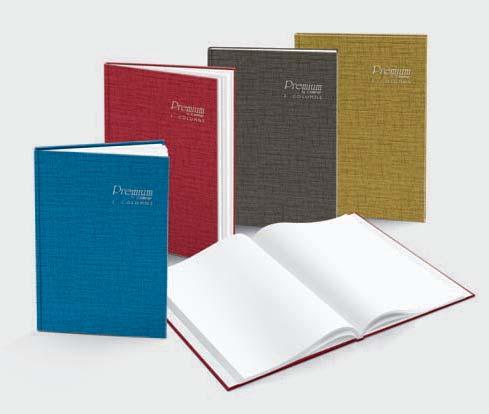 HARD COVER BOOK Hard Cover Foolscap Book (3 Columns) Quality: 60 gsm woodfree paper CA 3130 20-13130-7 F4 128 pages 6 Cps x 10 Pkt 440 x 350 x 290 0.