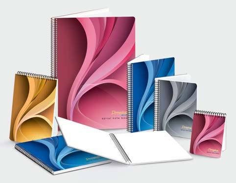 0477 19 Spiral Bound Book Quality: 60 gsm woodfree paper CA 3202 30-13202-1 A4 50 sheets 10 Cps x 8 Pkt 470 x 315 x 200 0.