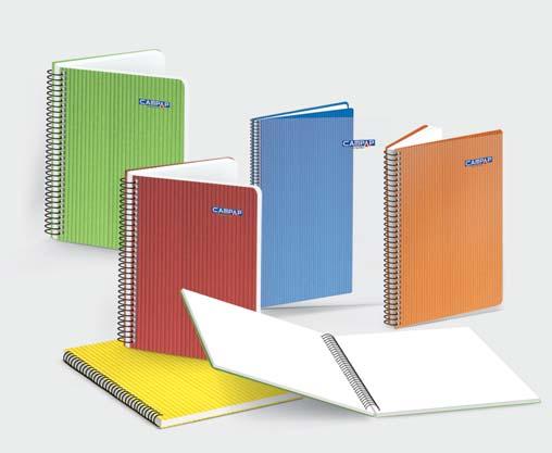 WIRE-O & SPIRAL NOTEBOOK Spiral Corrugated Note Book Quality: 60 gsm woodfree paper