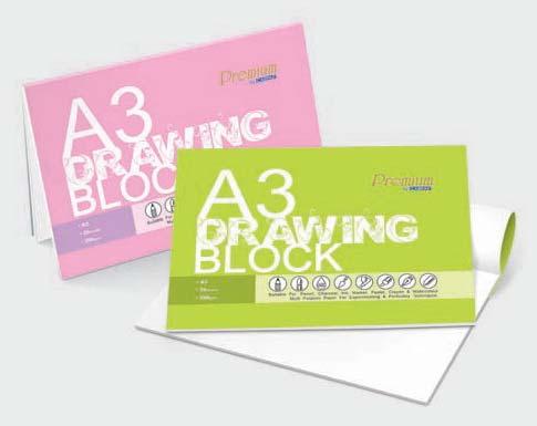 0520 27 Wire-O PP Creative Sketch Book Quality: 100 gsm acid free drawing paper CA