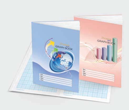 NOTEBOOK & EXERCISE BOOK Graph Book Quality: 70 gsm woodfree paper CA 3513 60-13513-8 A4