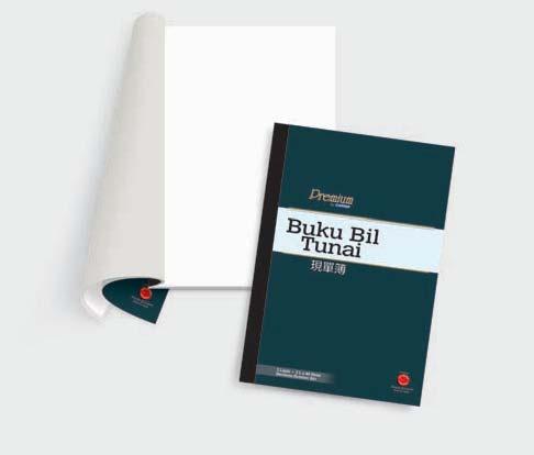 BILL BOOK Invoice Book (Malay, Chinese) Numbers Quality: 50 gsm paper CA 3838
