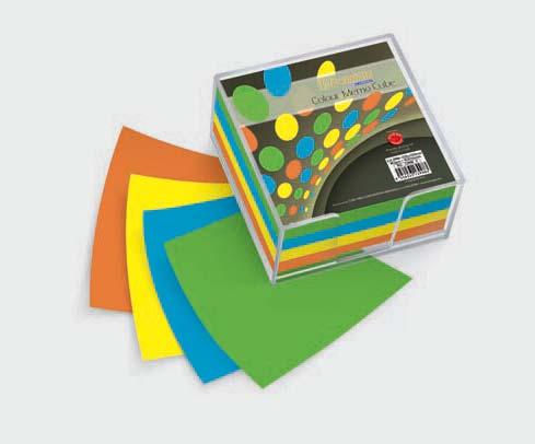 COMMERCIAL DOCUMENNTS Memo Cube (Colour) Quality: 80 gsm colour paper CA 3998 90-13998-3 102 x 102