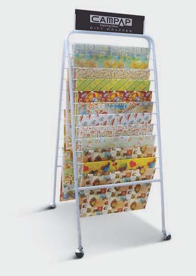 tag display Size ( lenght x width x height ) K gs 560 x 711 x 1270mm 17 DSE50 Gift Wrapper Display Stand