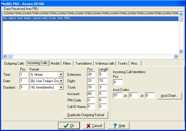 Select the Incoming Calls tab. For Extension Length, enter the maximum number of digits used for the internal extensions on Avaya Aura Communication Manager.