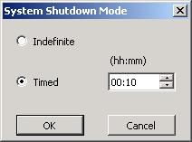 Manager Menu Commands: File Menu 5.1.7.3 System Shutdown This command can be used to shutdown systems with IP Office Release 6 or higher software.