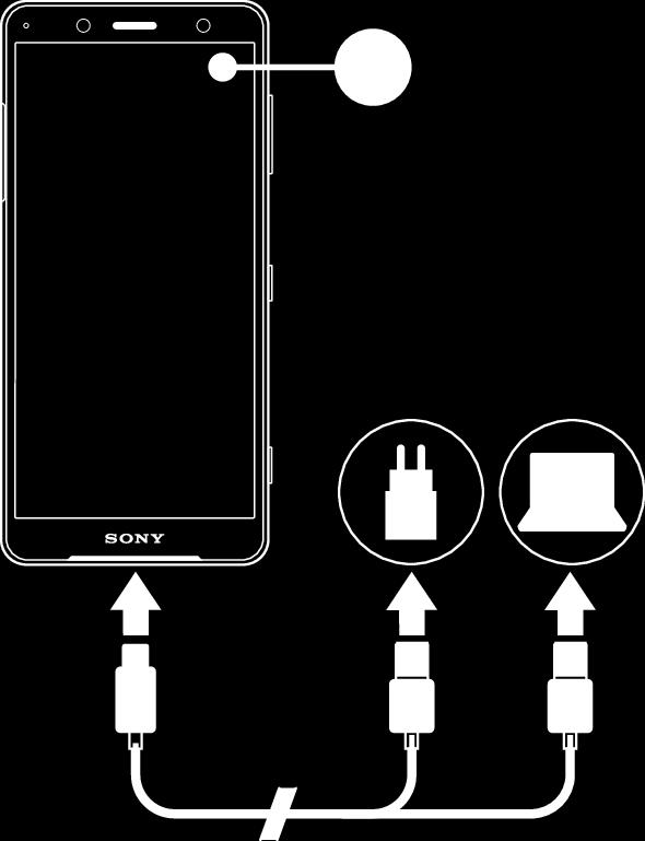 Battery and Maintenance Charging your device Always use an original Sony charger and USB Type-C cable intended for your specific Xperia model.