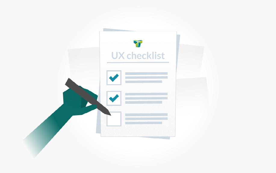 The 23 Point UX Design Checklist During the design process, some flaws in your product will go unnoticed.