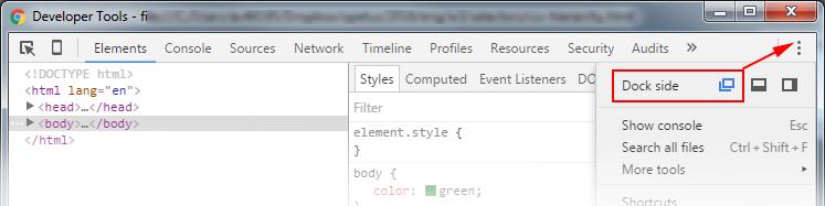 Using the Inspect element tool in Chrome to check style rules and specificity Developer tools in Chrome is perfect for inspecting style rules added to elements.