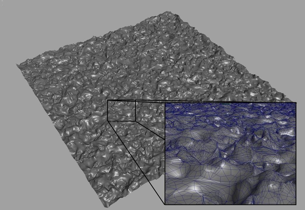 Normal Mapping Fine structures require a massive amount of polygons