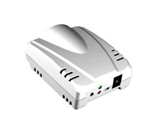 Wireless Print Server Quick Installation Guide Front Side IEEE 1284 Connector USB Connector Back Side 1. Reset Button 2. Status LED (Red) 3. WLAN LED (Green) 4.