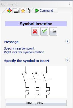 Inserting symbols elecworks has a symbols library that meets the needs of electrical schematics drawing.