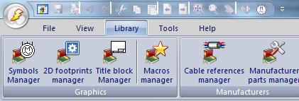 Before opening a project, only four menus are available.