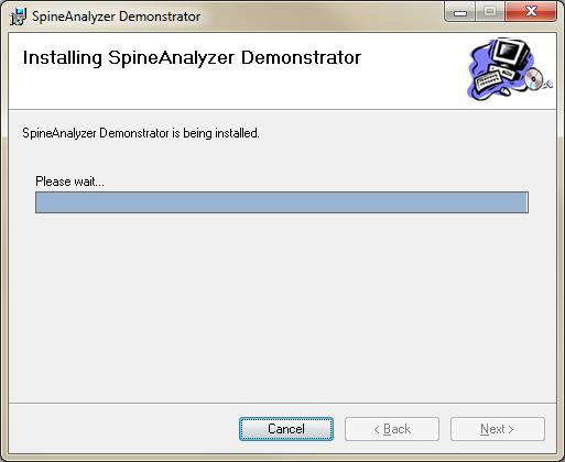 Click Close to end the wizard. The dialog shown below is displayed whilst the installation is being performed.
