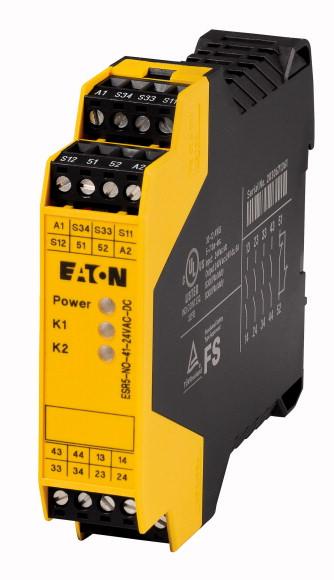 DATASHEET - ESR5-NO-41-24VAC-DC Safety relay emergency stop/protective door, 24VDC/AC, 4 enabling paths Part no. ESR5-NO-41-24VAC-DC Catalog No.