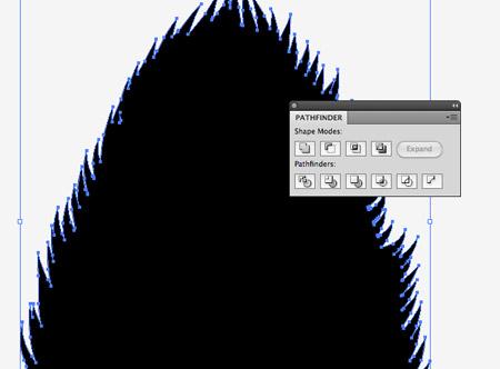 Select one of the black brush shapes and go to Select > Same > Appearance, then go to Object > Expand