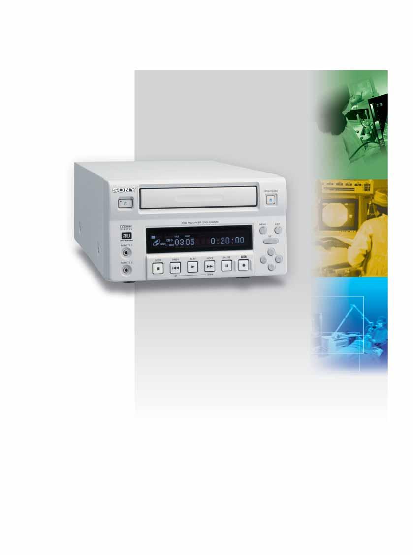 Medical DVD Recorder DVO-1000MD