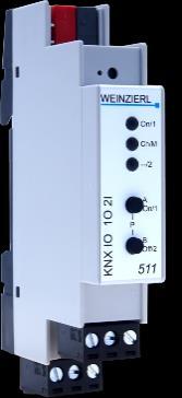 EN Operation and installation manual KNX IO 511 (1O2I) (Art. # 5232) Switching actuator with 1 output and 2 binary inputs A.