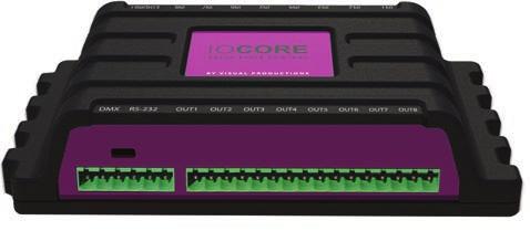 Product overview IoCore The IoCore is an expansion module in the product family of solid-state lighting controllers.