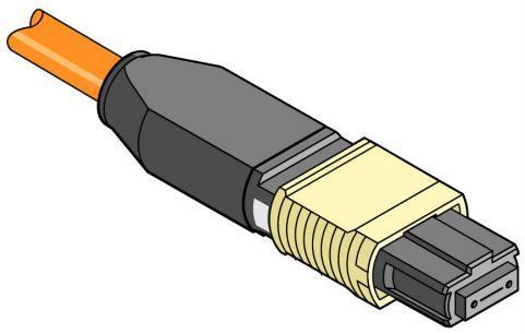 ptical Cable connection Aligned key (Type B) MP patchcords should be used to ensure