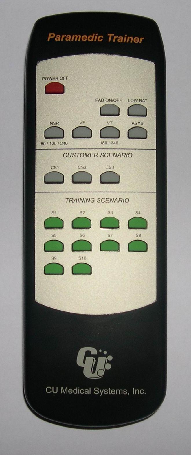 4.7.4 Infrared Remote Controller This enables an instructor to control the Paramedic