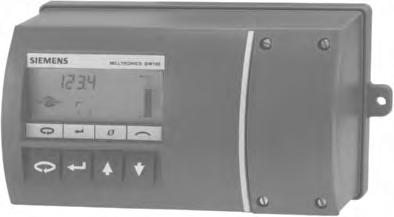 Siemens AG 011 Weighing Electronics Stand-alone Integrators Milltronics BW100 Overview Milltronics BW100 is an economical integrator for use with belt scales.