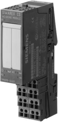 Overview Siemens AG 011 Weighing Electronics SIWAREX - PLC-based weighing modules SIWAREX CS Design SIWAREX CS is a compact function module (FM) in the SIMATIC ET 00S and can be plugged directly into