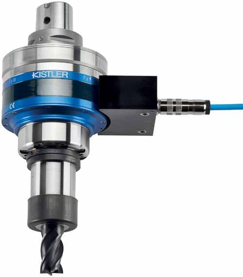 Force 4-component Dynamometer (RCD) Type 9171A... Rotating for measuring cutting forces in heavy machining The rotating 4-component dynamometer (RCD) Type 9171A.
