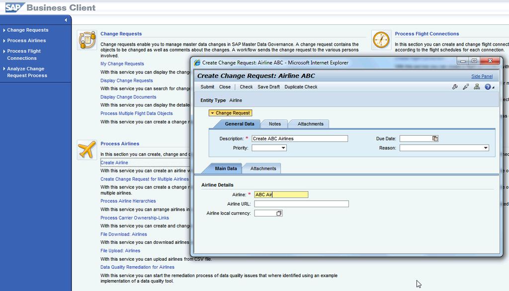 Relevant Documentation SAP Master Data Governance 6.