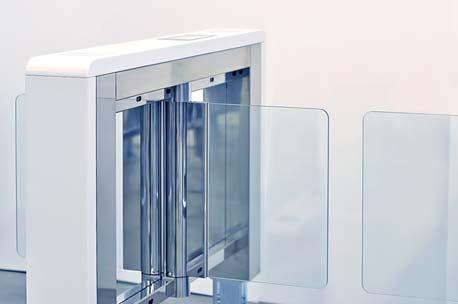 PROJECT DESIGN EasyGate turnstiles are designed with a wide array of finish options to seemlessly blend