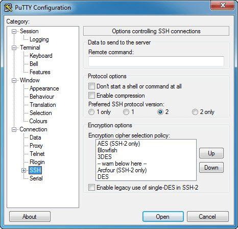 Step 16: Connect from client (for Windows users) Download from http://www.putty.org the tool named putty.