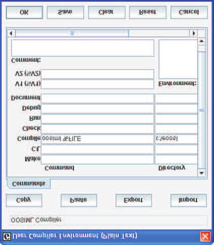 420 A Configuring Tools and Compiling OOSimL Programs Fig. A.5 The jgrasp User Compiler Environment 1. Click on the Settings menu in the main jgrasp menu bar. 2. Select PATH/CLASSPATH then Workspace.